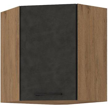 Konyhaszekrény VIGO GRAFIT MAT 60X60 GN-72 2F (45°)