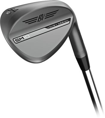 Titleist SM10 Nickel Golfová hole - wedge Levá ruka 58° 8° Ocel Wedge Flex