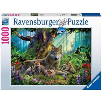 Ravensburger 159871 Vlci v lese 1000 dílků (4005556159871)