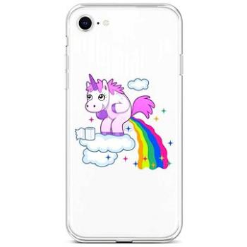 TopQ Kryt iPhone SE 2022 silikon Rainbow Disaster 74028 (Sun-74028)