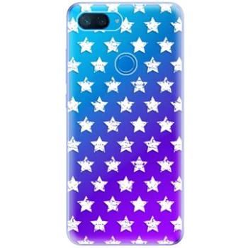 iSaprio Stars Pattern - white pro Xiaomi Mi 8 Lite (stapatw-TPU-Mi8lite)