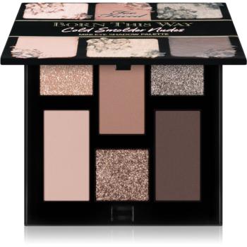 Too Faced Born This Way Natural Nudes Mini Eye Shadow Palette paletka očních stínů odstín Cold Smolder Nudes 5,7 g