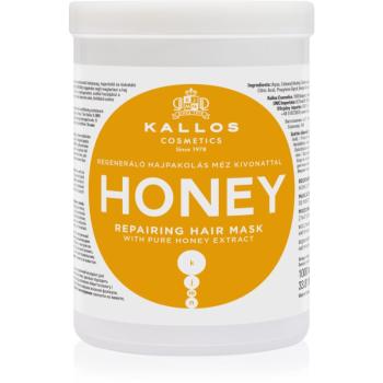 Kallos KJMN Professional Honey intenzivní hydratační maska pro suché a poškozené vlasy 1000 ml