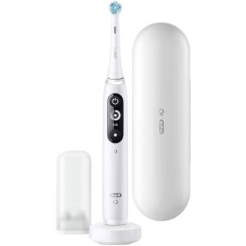 Oral B iO7 elektrická zubná kefka s puzdrom White Alabaster 1 ks