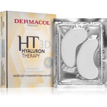 Dermacol Hyaluron Therapy 3D osvěžující hydratační maska na oči 6x6 g