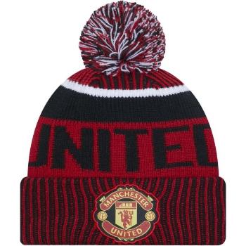 New Era SPORT Y CUFF BEANIE MANCHESTER UNITED Férfi sapka, piros, méret YOUTH