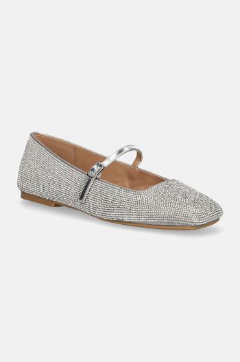 Baleríny Steve Madden Ezri-R stříbrná barva, SM11003245