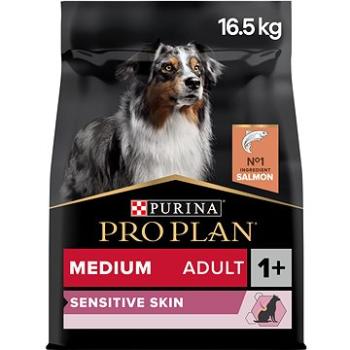 Pro Plan medium sensitive skin losos 14 kg + 2,5 kg (7613035119024)