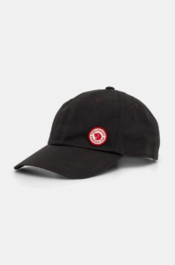 Kšiltovka Fjallraven Fjällräven Logo Cap šedá barva, s aplikací, F13100181.030