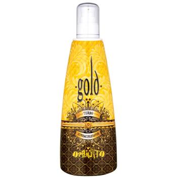 Oranjito Max. Effect Gold Turbo opalovací mléko do solária pro urychlení opalování 250 ml