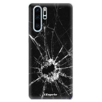 Odolné silikonové pouzdro iSaprio - Broken Glass 10 - Huawei P30 Pro