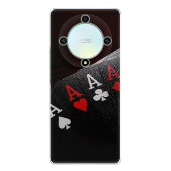 Odolné silikonové pouzdro iSaprio - Poker - Honor Magic5 Lite 5G