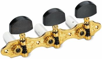 Schaller HGO 1-1 Baseplate 3 L Gold Ladící mechanika pro kytaru