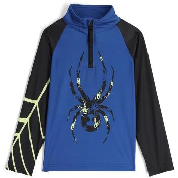 Spyder BUG 1/2 ZIP Chlapecký lyžařský rolák, modrá, velikost