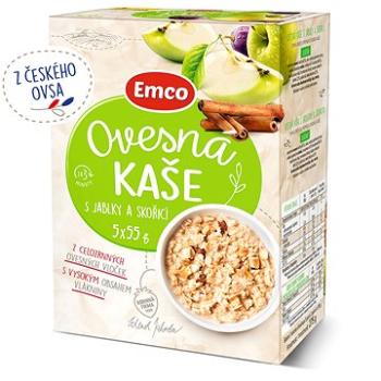 Emco Ovesná kaše s jablky a skořicí 5x55g (8595229916253)