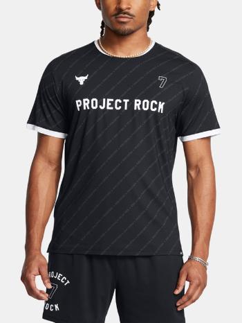 Under Armour Project Rock Rugby Shirt Triko Černá