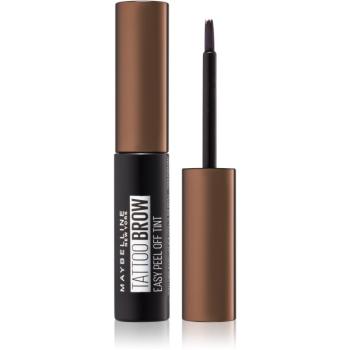 Maybelline Tattoo Brow semi-permanentní gelová barva na obočí odstín Chocolate Brown 4,6 g