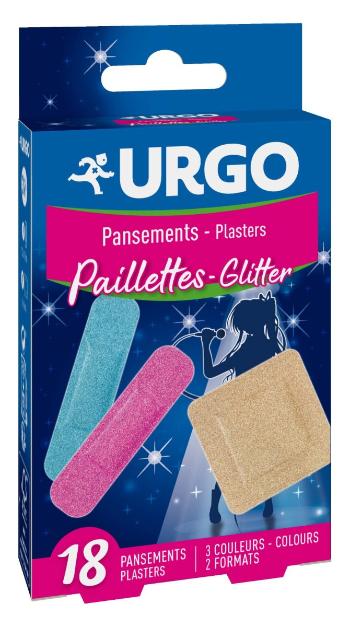 Urgo GLITTER třpytivé dětské náplasti 18 ks