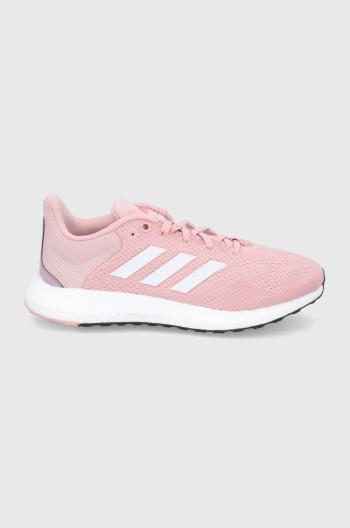 Boty adidas Performance Pureboost GZ3960 růžová barva