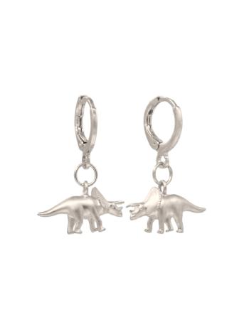 Fräulein Wunder Fülbevalók 'Triceratops '  ezüst