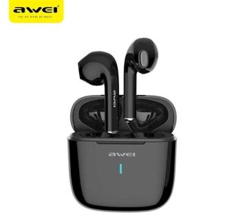 Awei T26 bluetooth 5.0 TWS fülhallgató, fekete