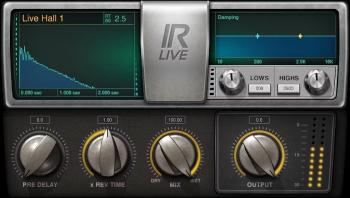 Waves IR-Live Convolution Reverb (Digitální produkt)