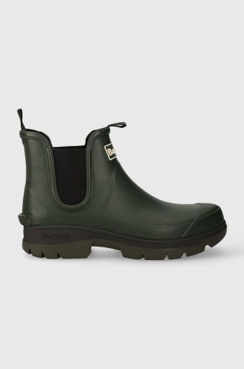 Holínky Barbour Nimbus pánské, zelená barva, MRF0028OL51