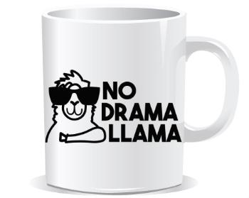 Hrnek Premium No drama llama