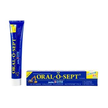 Oral-o-sept Junior Boys 6+ zubní pasta 75 ml