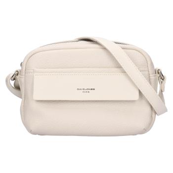 Dámská crossbody kabelka David Jones Lourdes - krémová