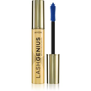 Avon Lash Genius Multitask & Multiply řasenka pro objem, natočení a oddělení řas 5 v 1 odstín Modern Navy 10 ml