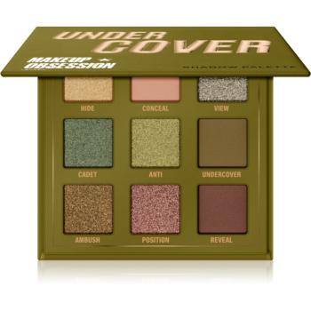 Makeup Obsession Mini Palette paletka očních stínů odstín Under Cover 0,38 g