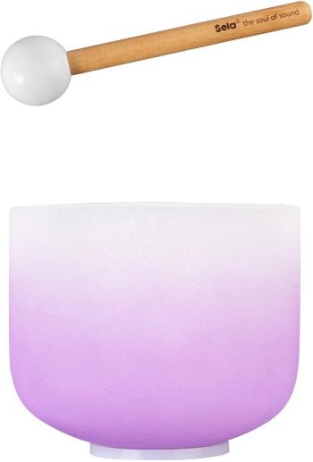 Sela Crystal Chakra Zpívající miska 8" Violet