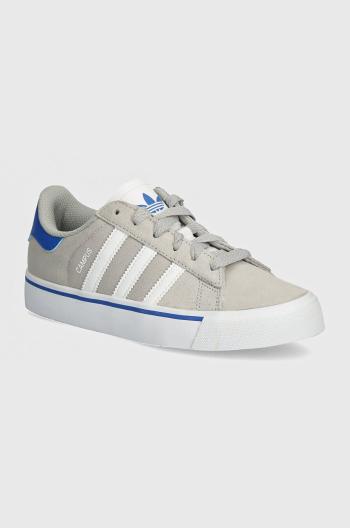 Dětské tenisky adidas Originals CAMPUS VULC šedá barva, IH8039