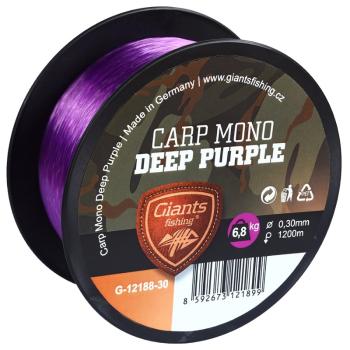 Giants fishing vlasec carp mono gaube purple - 0,28 mm 6 kg 1200m