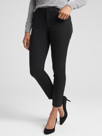 GAP skinny bi-stretch Kalhoty Černá