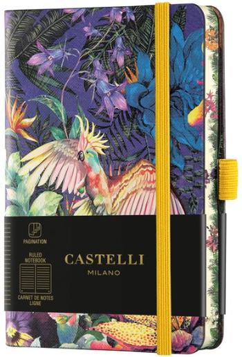 Jegyzetfüzet CASTELLI MILANO Eden Cockatiel, S méret