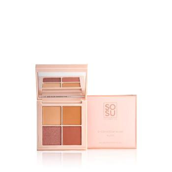 SOSU Cosmetics Paletka očních stínů Nude (Eyeshadow Quad) 4,8 g