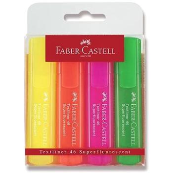 FABER-CASTELL  Textliner 1546 - sada 4 barev (154604)