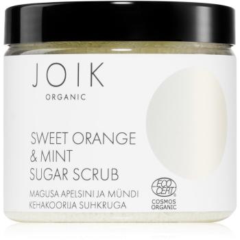 JOIK Organic Sweet Orange & Mint cukrový tělový peeling 210 g