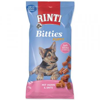 Pochoutka Rinti Extra Bitties Puppy kuře+kachna 75g