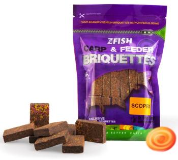 Zfish zakrmovací brikety carp & feeder briquettes 220 g - scopex