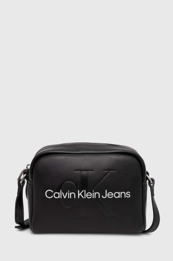 Kabelka Calvin Klein Jeans černá barva, K60K612220