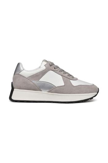 Kožené sneakers boty Geox D AMABEL béžová barva, D46MDA 08522 C1Z5Y