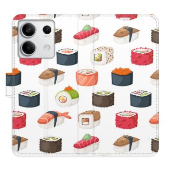 Flipové pouzdro iSaprio - Sushi Pattern 02 - Xiaomi Redmi Note 13 5G