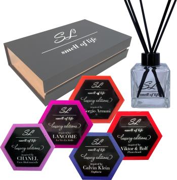 Ajándék szett SMELL OF LIFE szett 2 For Her 100 ml + 190 g Mademoiselle által inspirálva