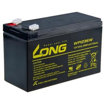 Long 12V 9Ah olověný akumulátor HighRate F2 (WP1236W) (PBLO-12V009-F2AH)