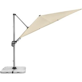 DOPPLER Slunečník zahradní ACTIVE s boční nohou, výkyvný, přírodní 350 x 260cm (469266820)