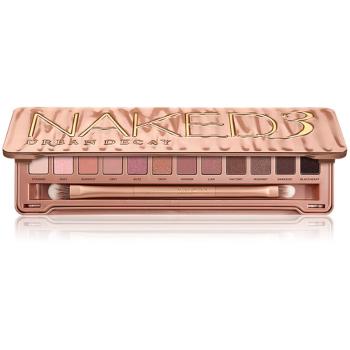 Urban Decay Naked3 paleta očních stínů se štětečkem 12x1,3 g