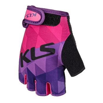 Dětské cyklo rukavice Kellys Yogi Short  fialová  L